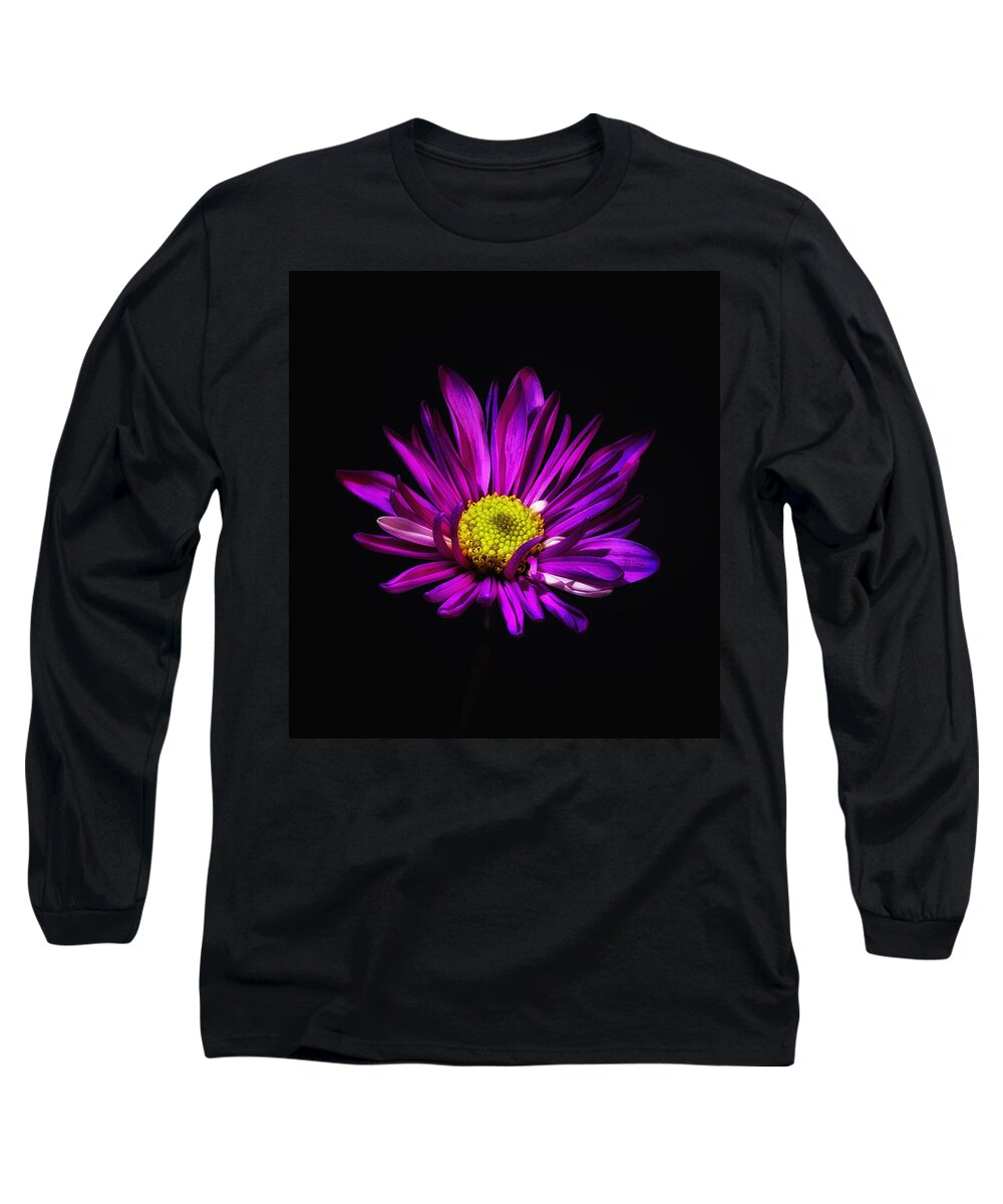Flower Long Sleeve T-Shirt featuring the photograph Fuchsia Floral Bloom by Bill and Linda Tiepelman