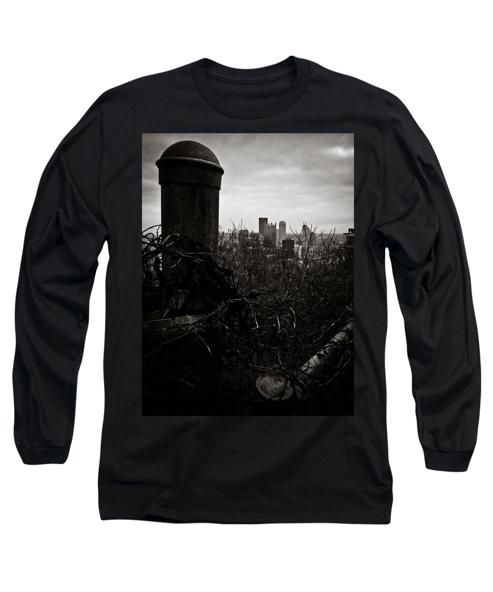Pittsburgh Long Sleeve T-Shirt featuring the photograph Gate to the City by Jessica Brawley