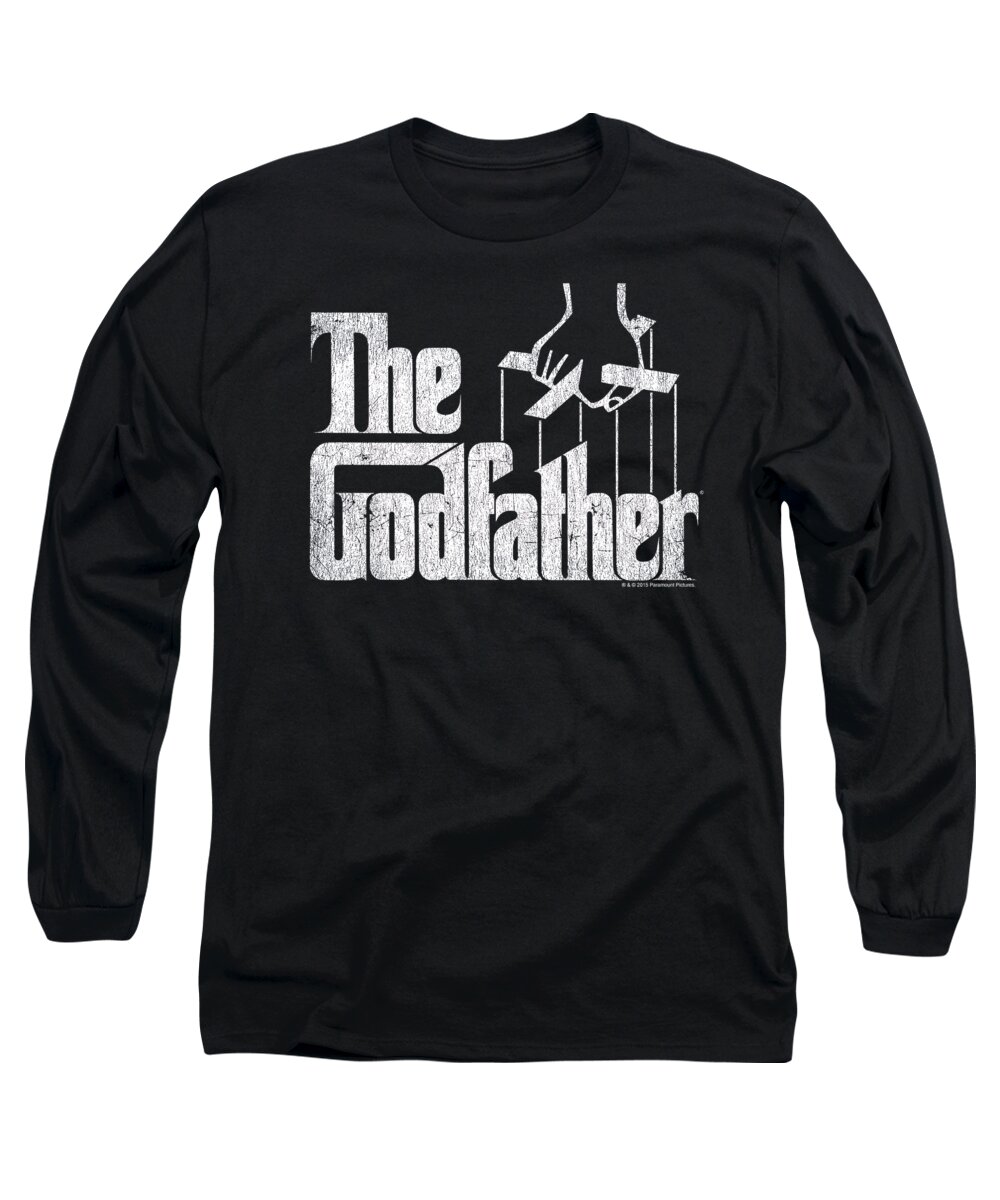  Long Sleeve T-Shirt featuring the digital art Godfather - Logo by Brand A