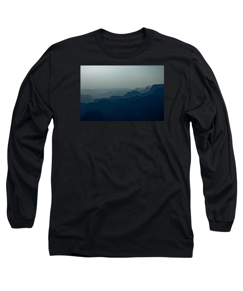 Grand Canyon Long Sleeve T-Shirt featuring the photograph Great Crevice by Joel Loftus