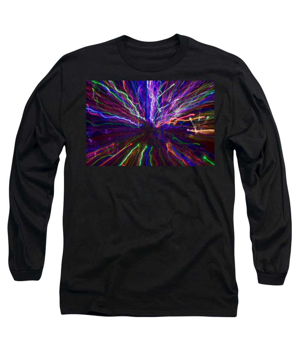 Aqua Long Sleeve T-Shirt featuring the photograph Happy Fourth by Penny Lisowski