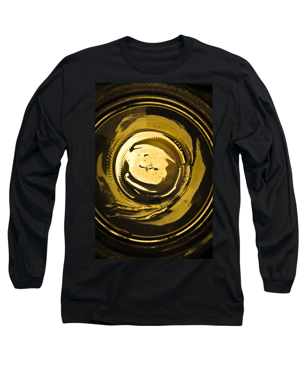 Abstract Long Sleeve T-Shirt featuring the digital art Hi honey by Nathan Wright