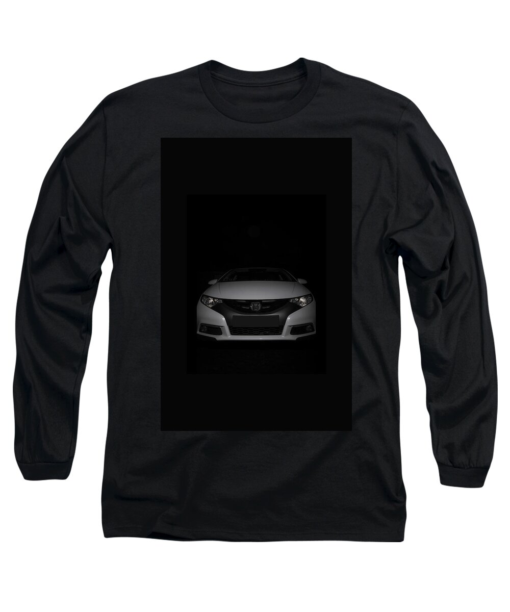 Car Long Sleeve T-Shirt featuring the photograph Honda civic by Paulo Goncalves