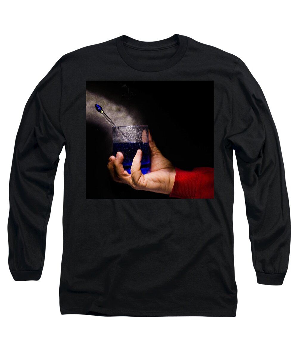 Light Painting Long Sleeve T-Shirt featuring the photograph Hot Brew by Bruce Pritchett