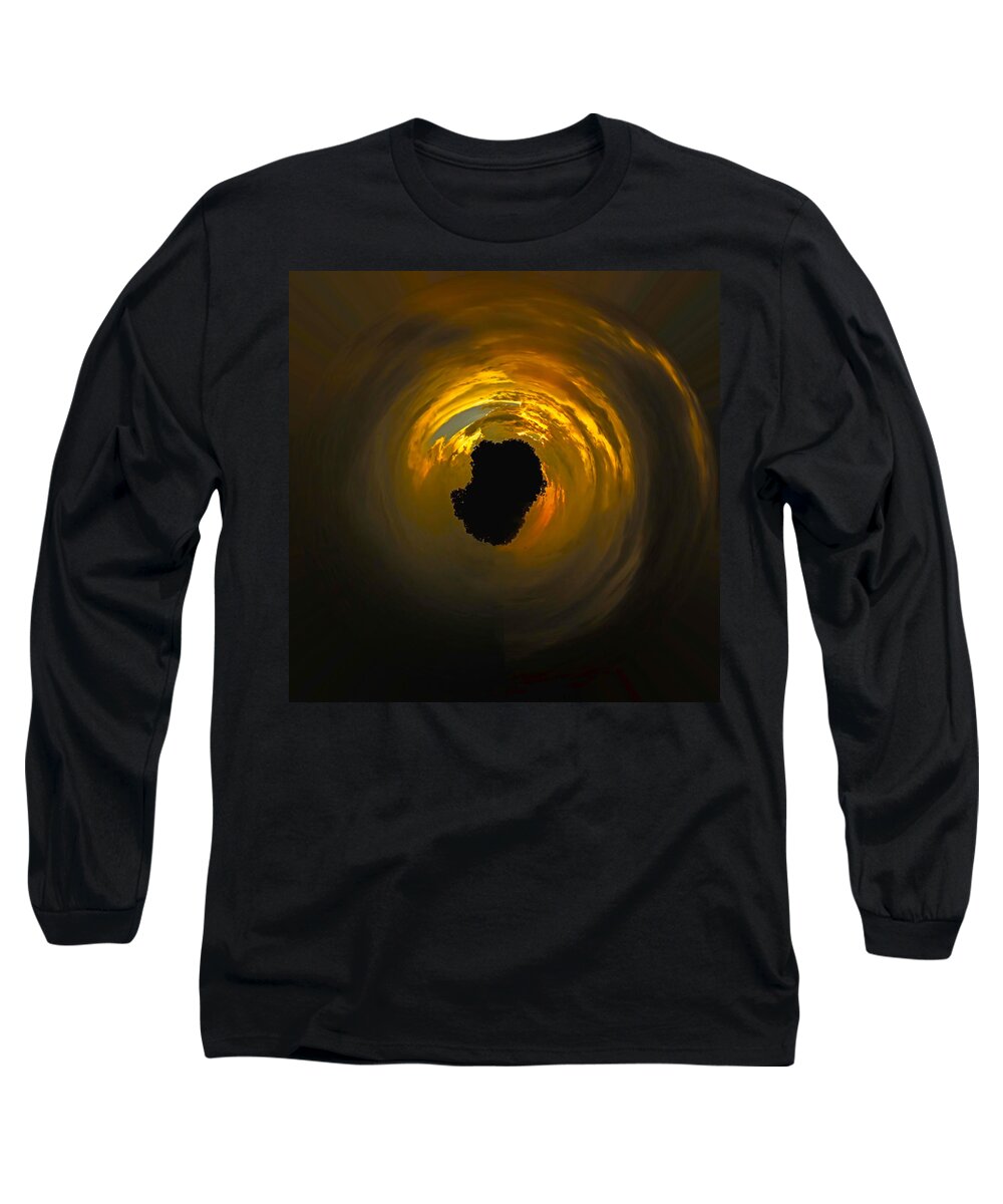 Island Long Sleeve T-Shirt featuring the photograph Island in the Sky by Gary Holmes