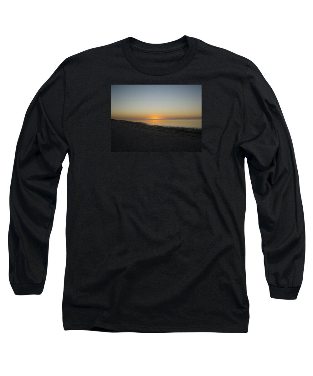 Sun Long Sleeve T-Shirt featuring the photograph Island Sunset by Robert Nickologianis