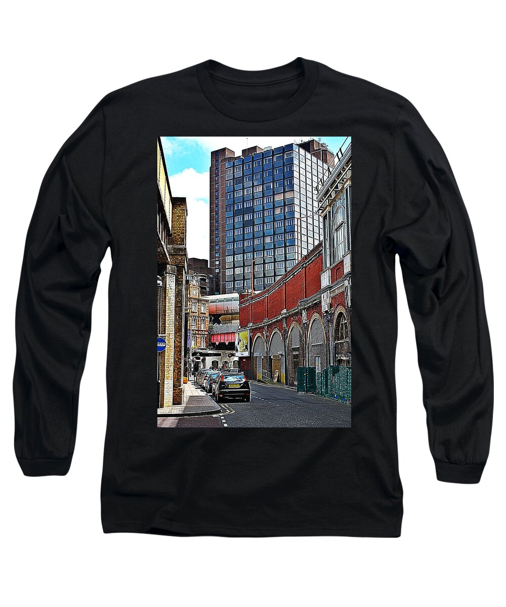 Canon Long Sleeve T-Shirt featuring the photograph Layers of London by Jeremy Hayden
