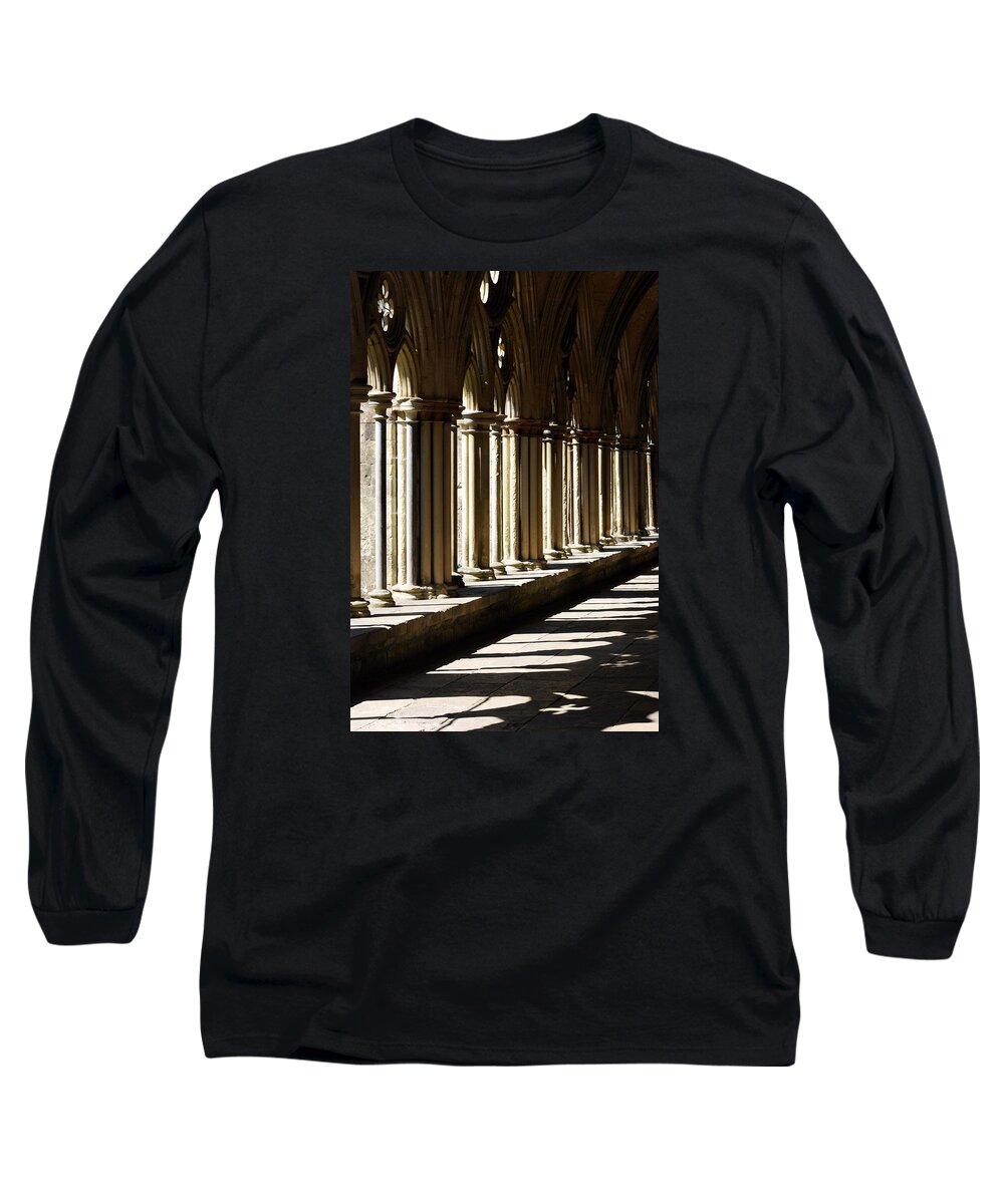 Salisbury Long Sleeve T-Shirt featuring the photograph Let The Sun Shine Through by Wendy Wilton