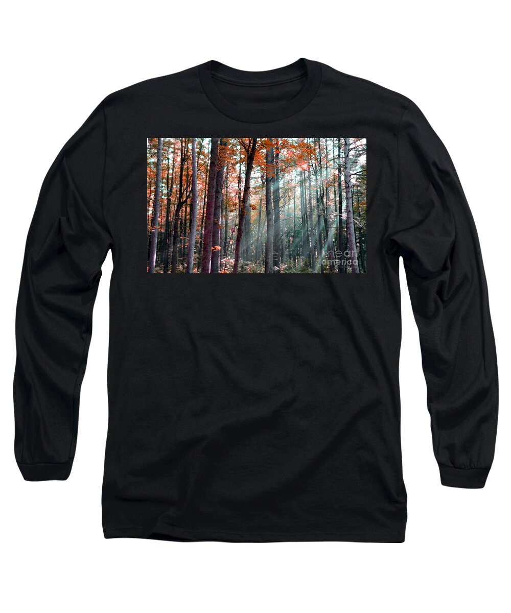 Sun Long Sleeve T-Shirt featuring the photograph Let There Be Light by Terri Gostola