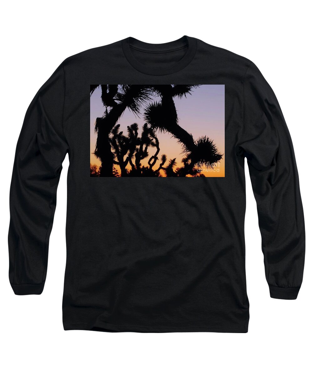 High Desert Long Sleeve T-Shirt featuring the photograph MeeT and GreeT by Angela J Wright