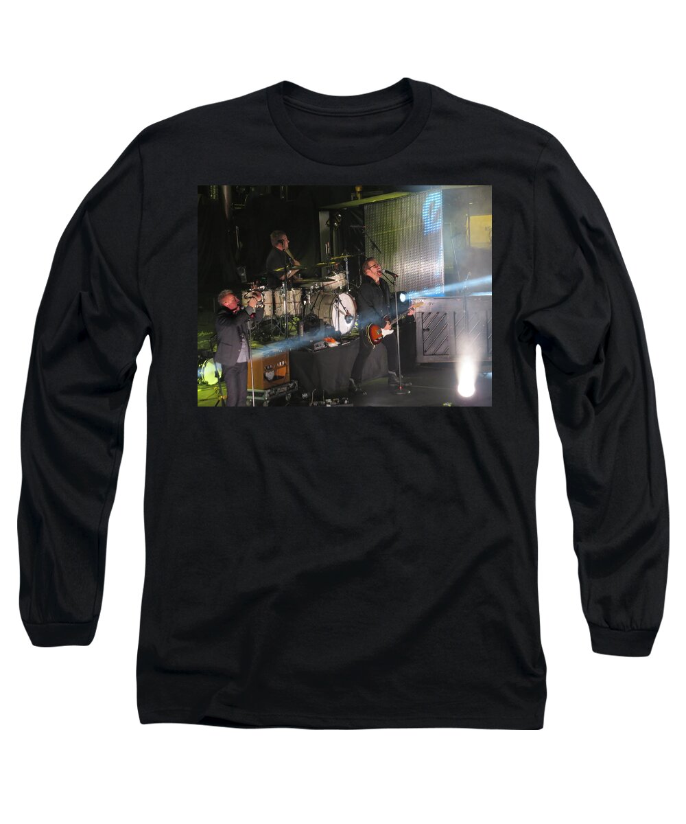 Winterjam 2013 Russ Lee Long Sleeve T-Shirt featuring the photograph Members Of Newsong by Aaron Martens