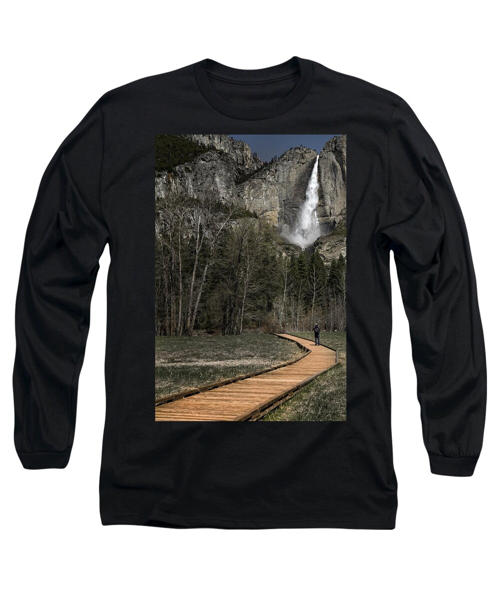 California Long Sleeve T-Shirt featuring the photograph Memories of Yosemite by Eduard Moldoveanu