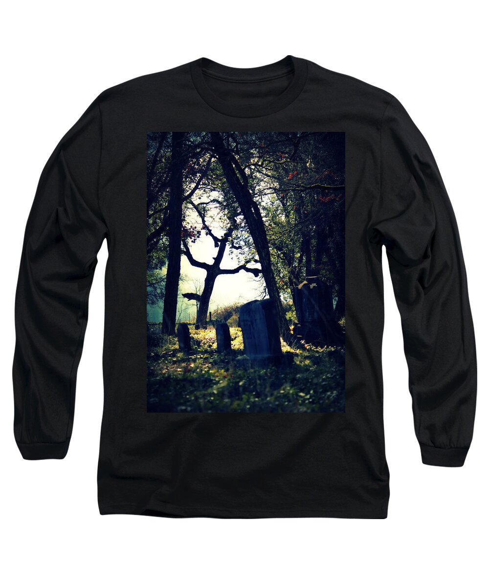 Cemetery Long Sleeve T-Shirt featuring the photograph Mystical Fantasies by Melanie Lankford Photography