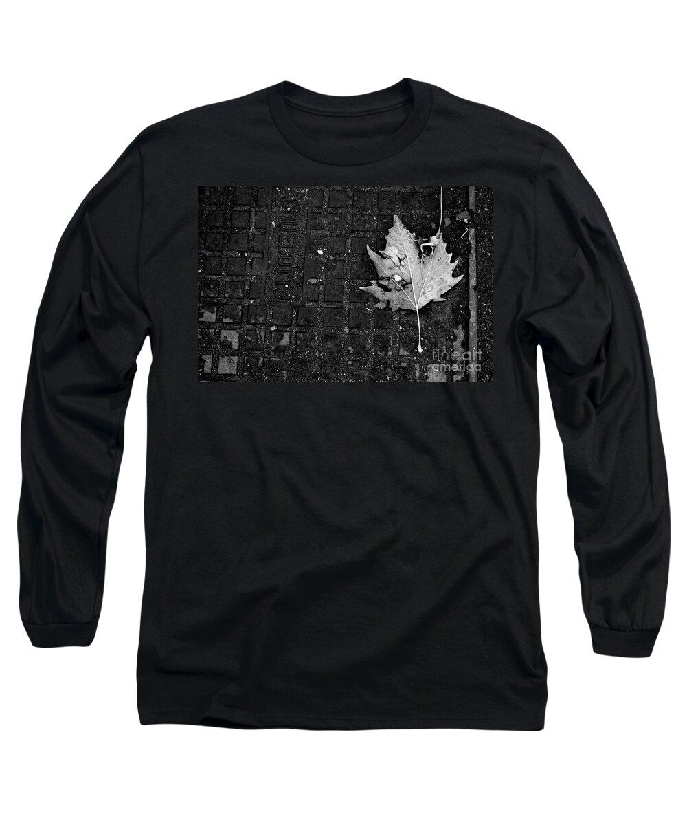 Leaf Long Sleeve T-Shirt featuring the photograph Never Let you Down by Donato Iannuzzi