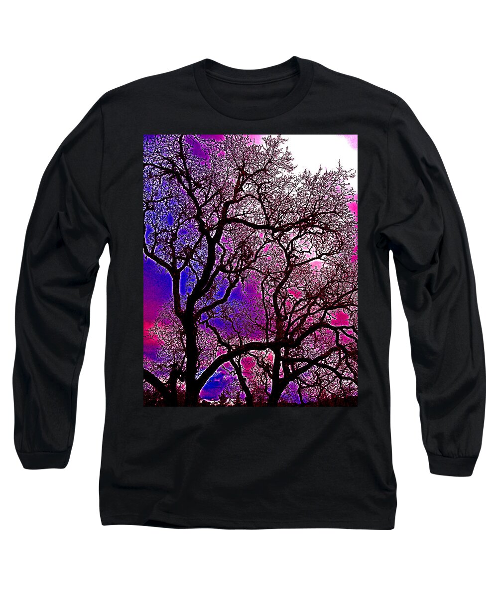 Trees Long Sleeve T-Shirt featuring the photograph Oaks 6 by Pamela Cooper