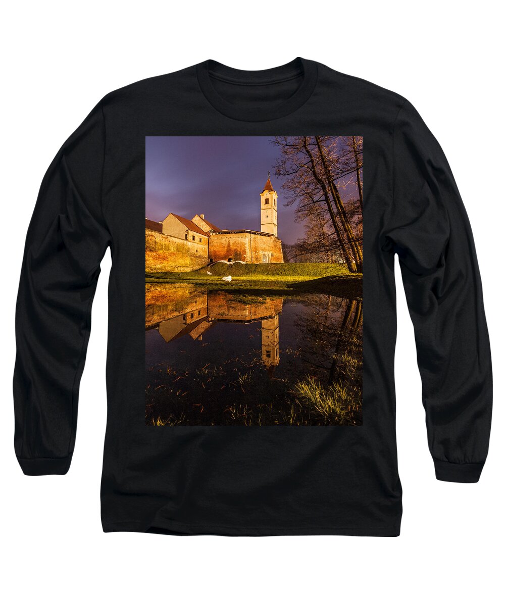 Old Town Long Sleeve T-Shirt featuring the photograph Old Town by Davorin Mance