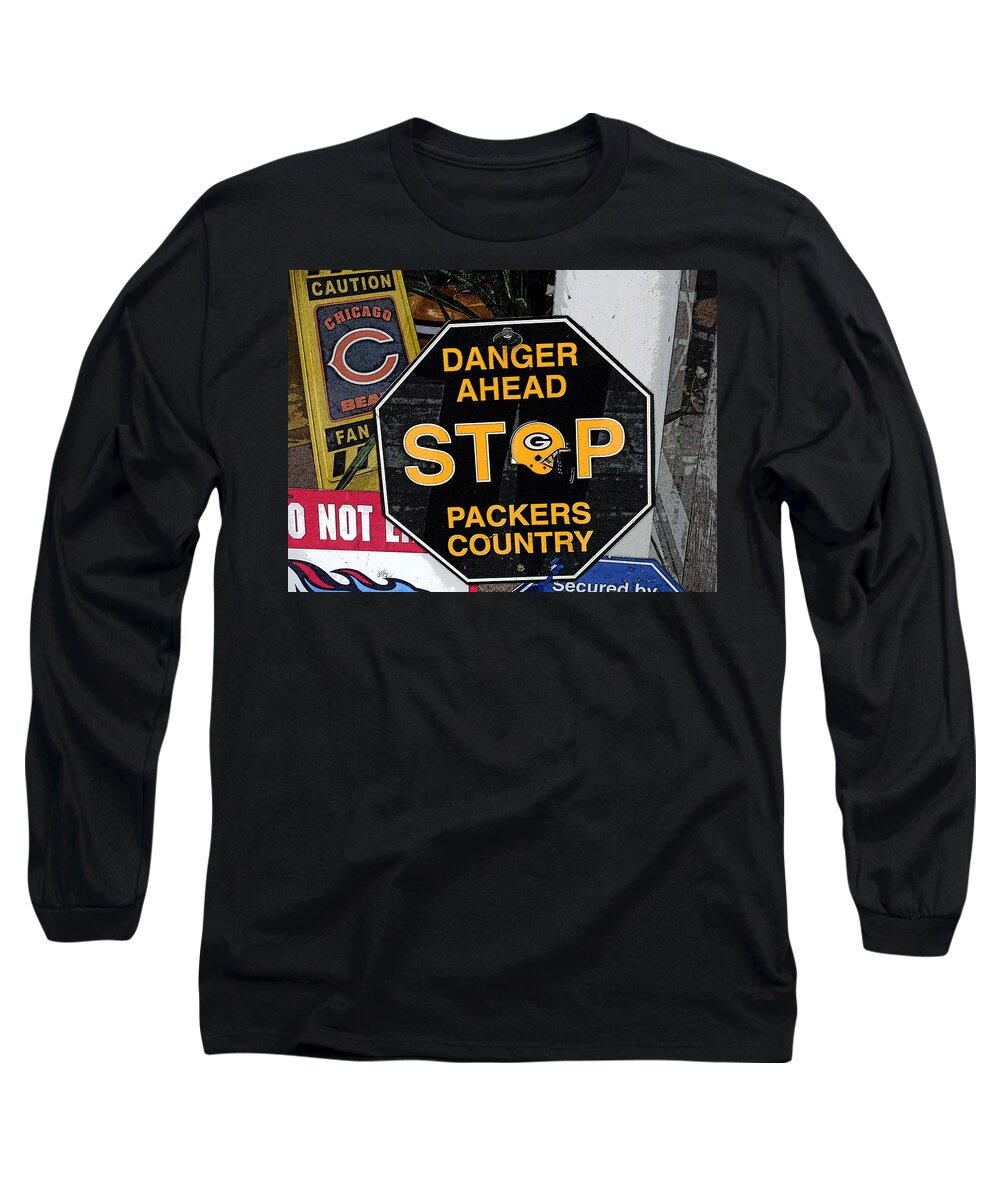 Packers Country Long Sleeve T-Shirt featuring the photograph Packers Country by Kay Novy