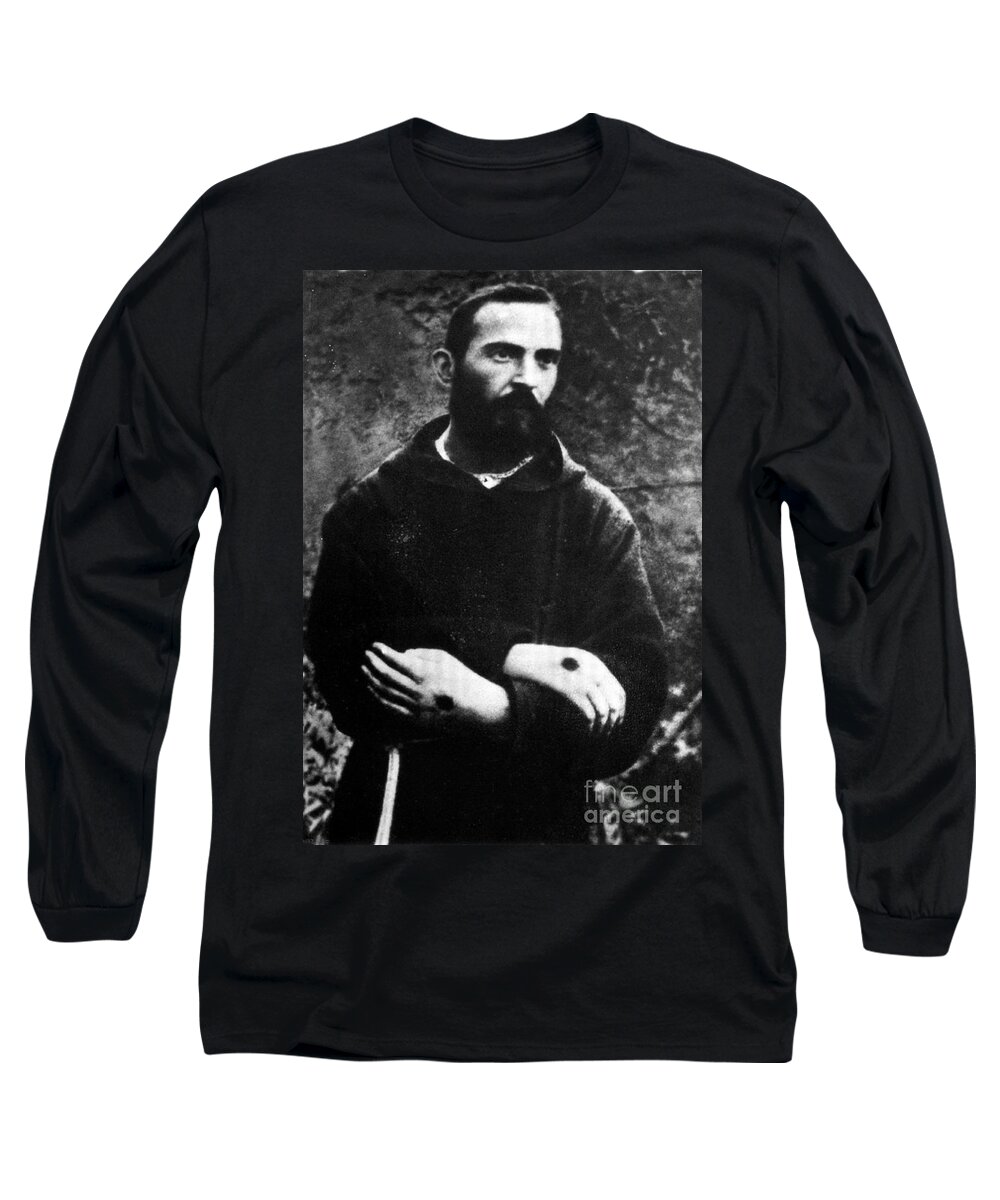 Prayer Long Sleeve T-Shirt featuring the photograph Padre by Archangelus Gallery