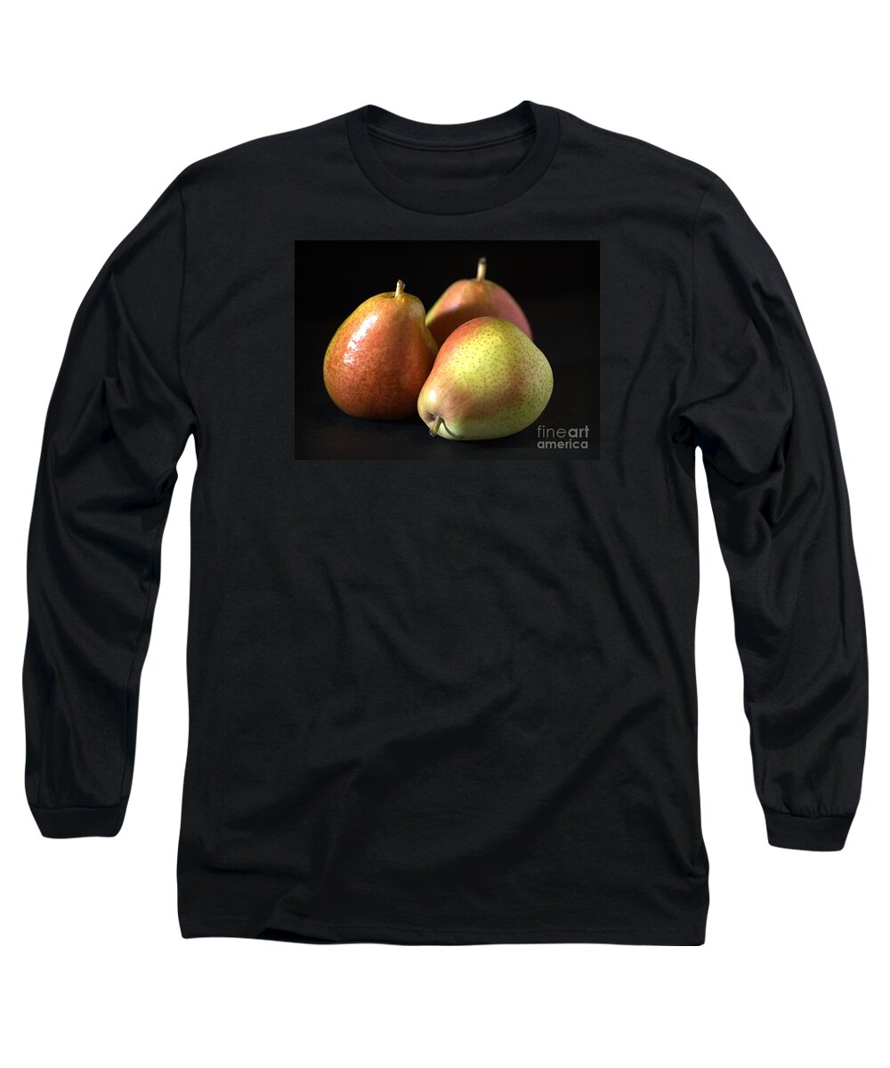 Pear Long Sleeve T-Shirt featuring the photograph Pears by Joy Watson