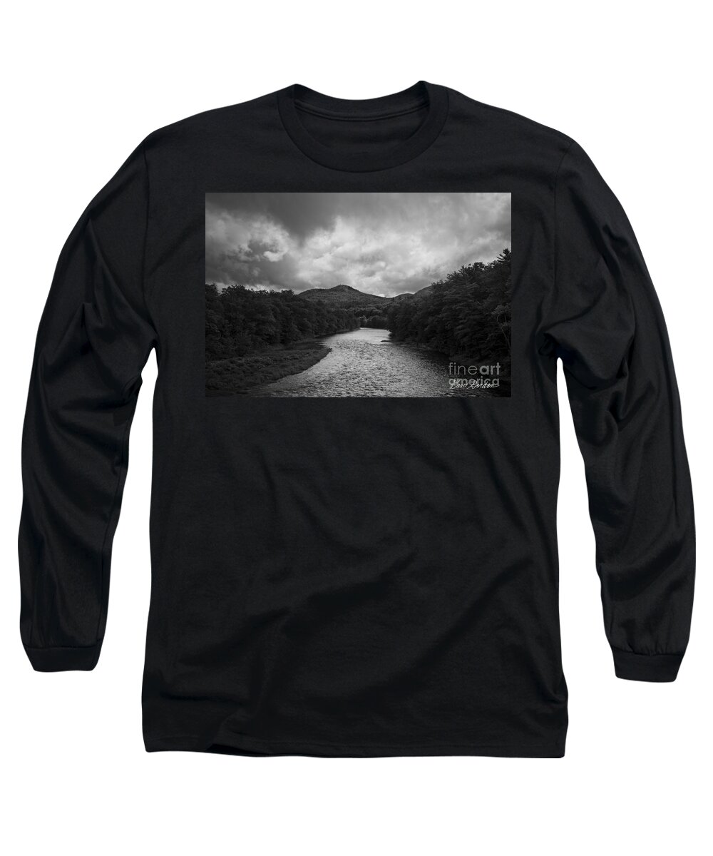 Art Long Sleeve T-Shirt featuring the photograph Pemigewasset River NH by David Gordon