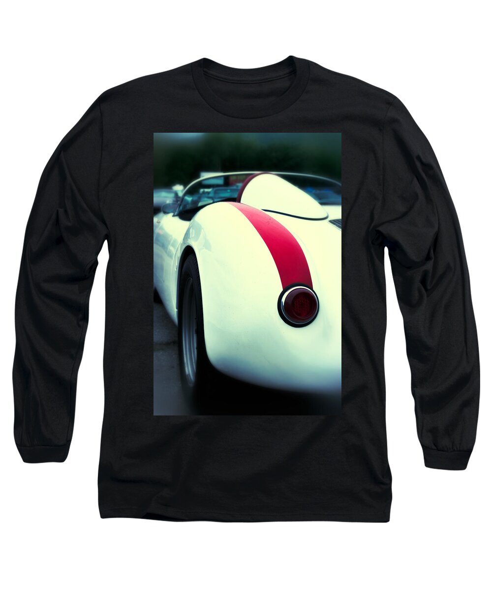 Amls Long Sleeve T-Shirt featuring the photograph Porsche 550 by Scott Wyatt