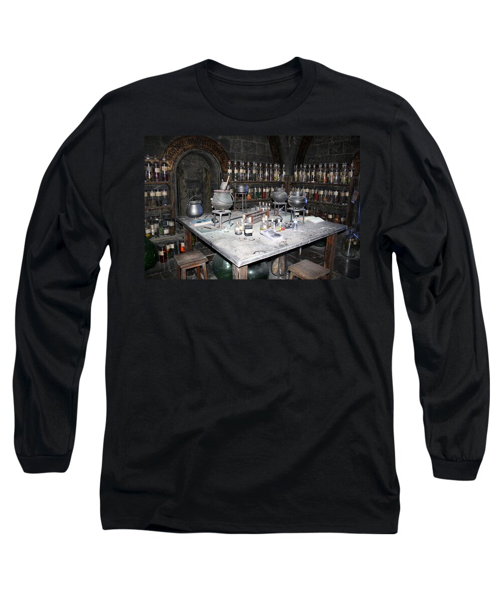 Harry Potter Long Sleeve T-Shirt featuring the photograph Potions by David Nicholls