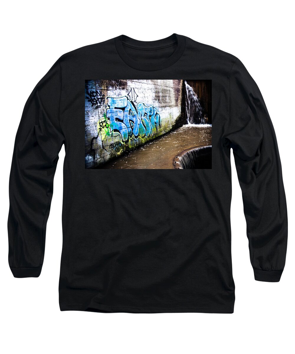 Tag Long Sleeve T-Shirt featuring the photograph Power Plant by Stacy Abbott