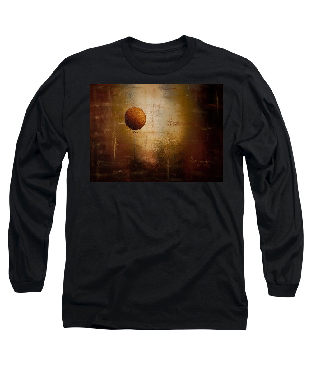 Fall Long Sleeve T-Shirt featuring the painting Prosperity by Carmen Guedez