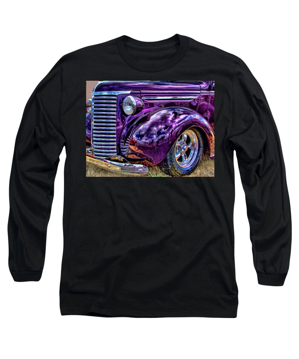 Purple Long Sleeve T-Shirt featuring the photograph Purple by Ron Roberts