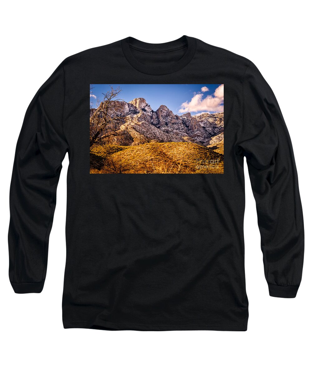Arizona Long Sleeve T-Shirt featuring the photograph Rocky Peaks by Mark Myhaver