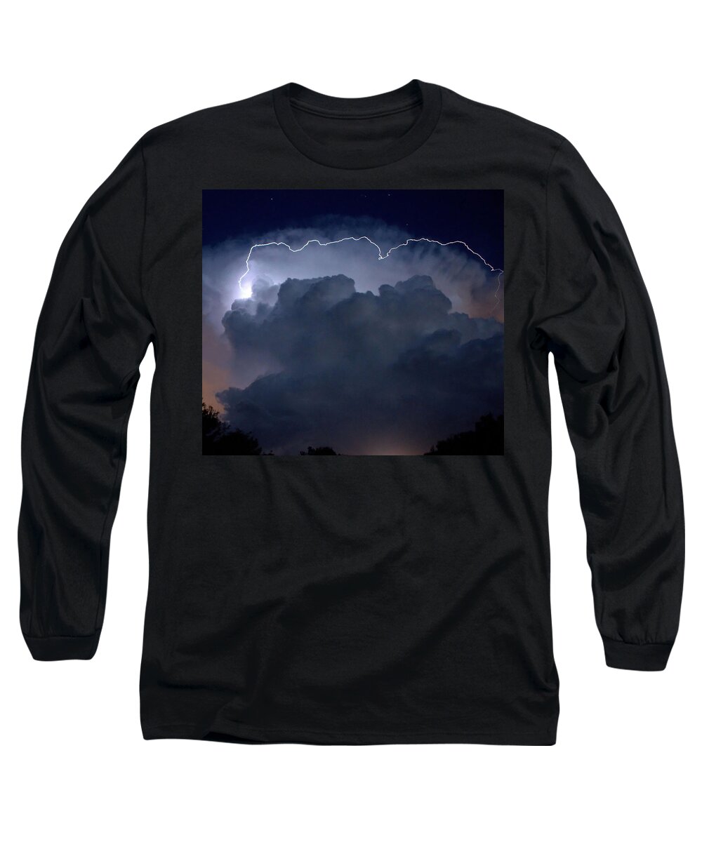 Landscape Long Sleeve T-Shirt featuring the photograph Scalloped Edge by Charlotte Schafer