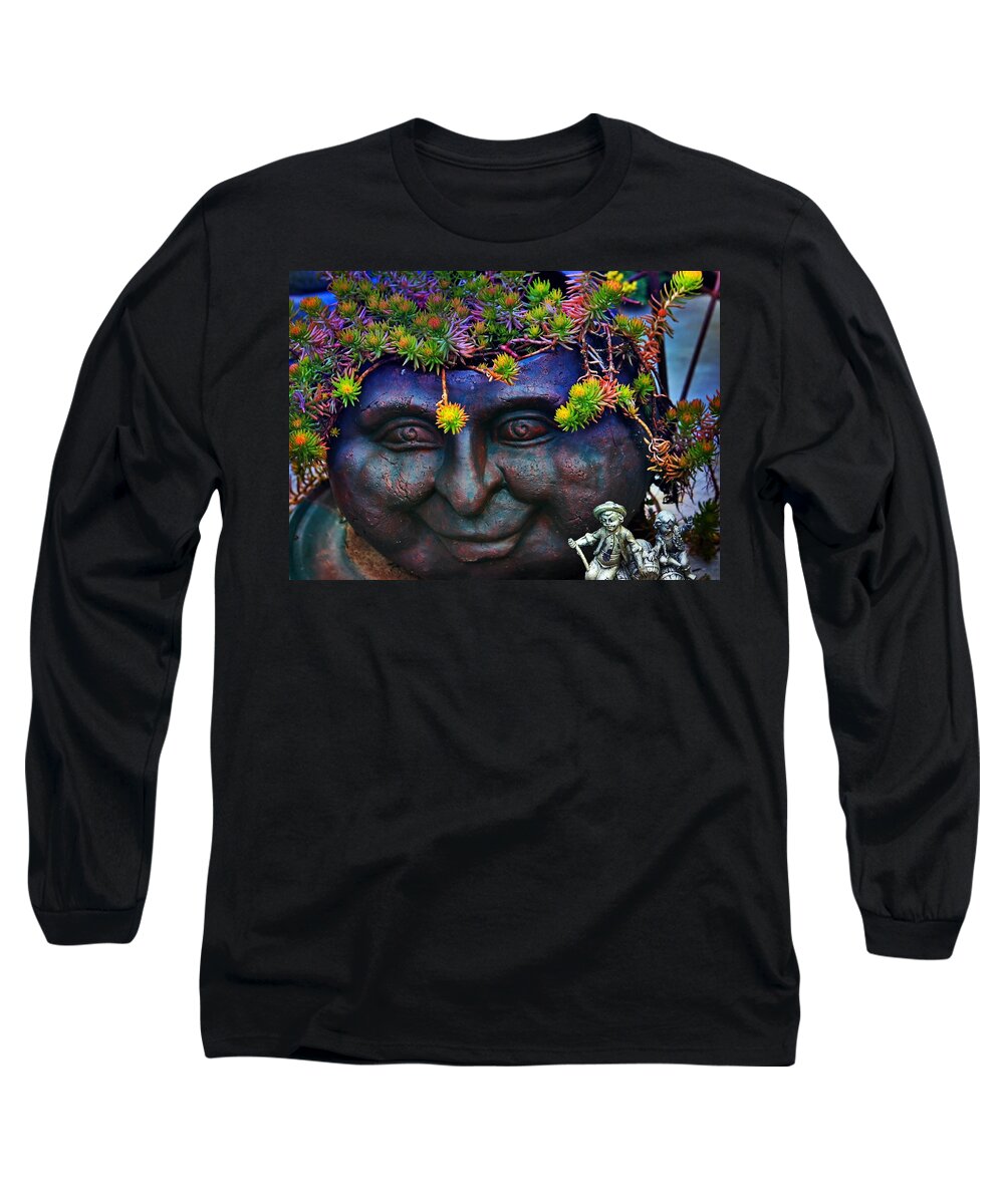 Garden Long Sleeve T-Shirt featuring the photograph Scenes From a Garden by William Rockwell