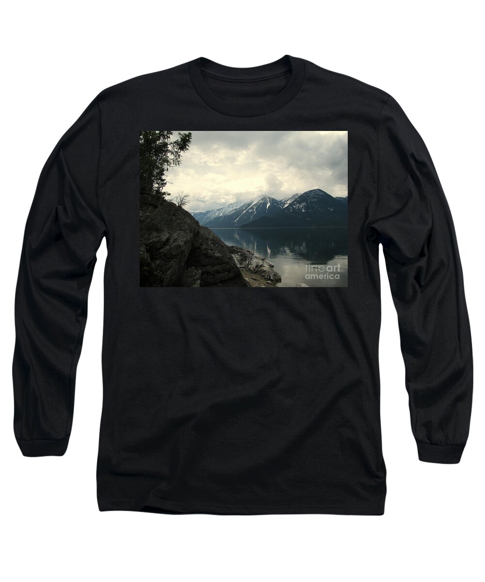 Kootenay Long Sleeve T-Shirt featuring the photograph Selkirks in the Spring by Leone Lund