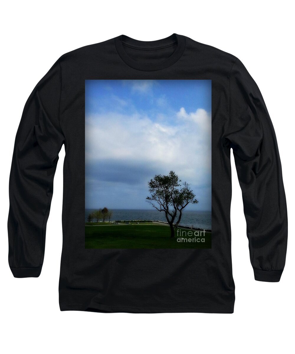 Sherwood Island State Park Long Sleeve T-Shirt featuring the photograph Sherwood Island by Kristine Nora