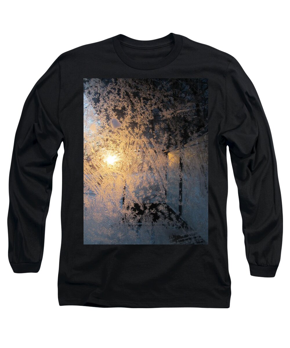 Winter Long Sleeve T-Shirt featuring the photograph Shines Through And Illuminates The Day by Rosita Larsson