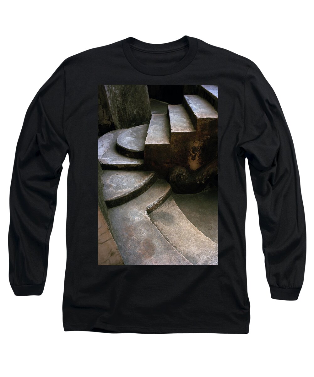 Light Long Sleeve T-Shirt featuring the photograph Ancient Spiritual Geometry Of Indonesia by Shaun Higson