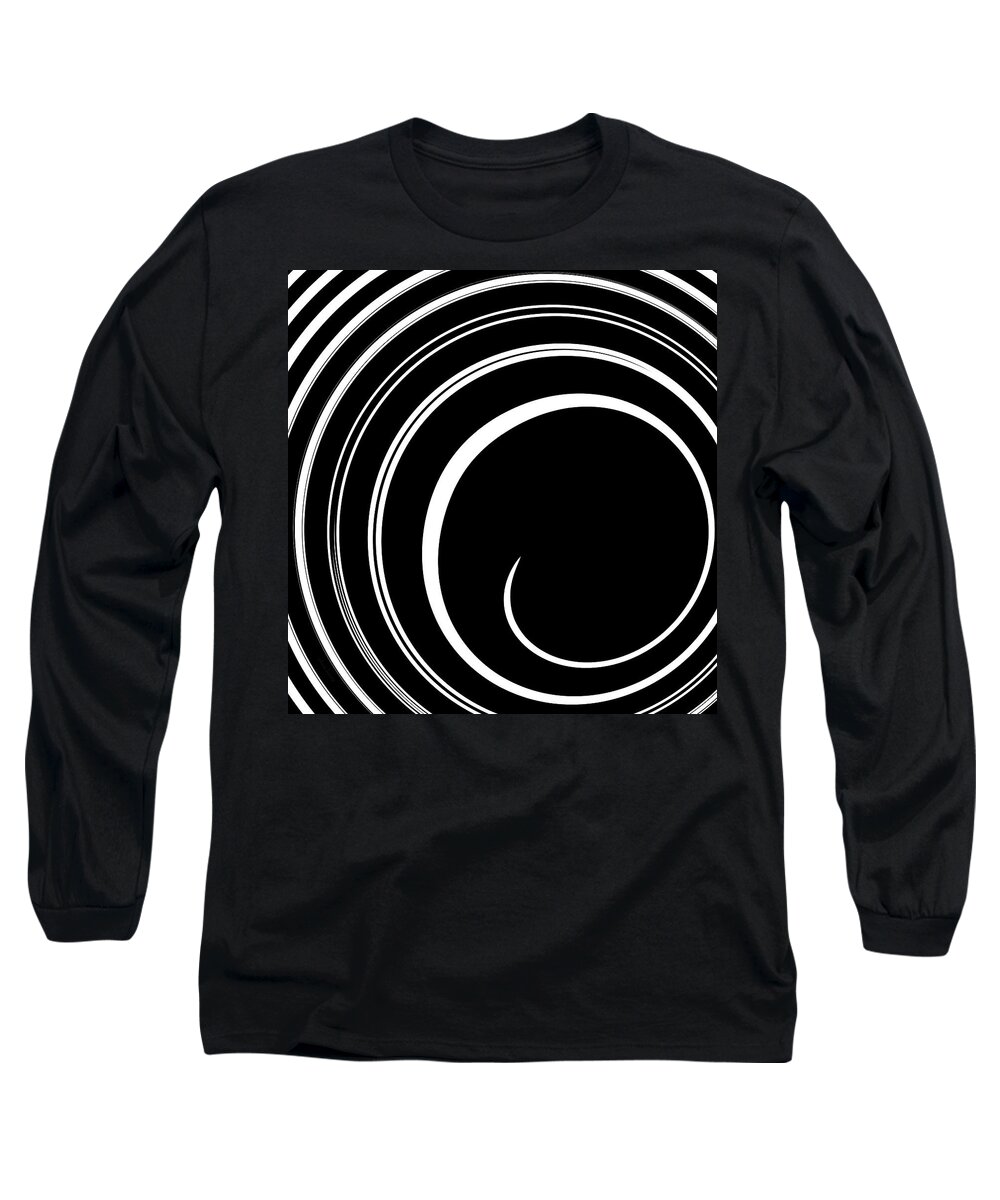 Abstract Long Sleeve T-Shirt featuring the photograph Spun by Chris Berry
