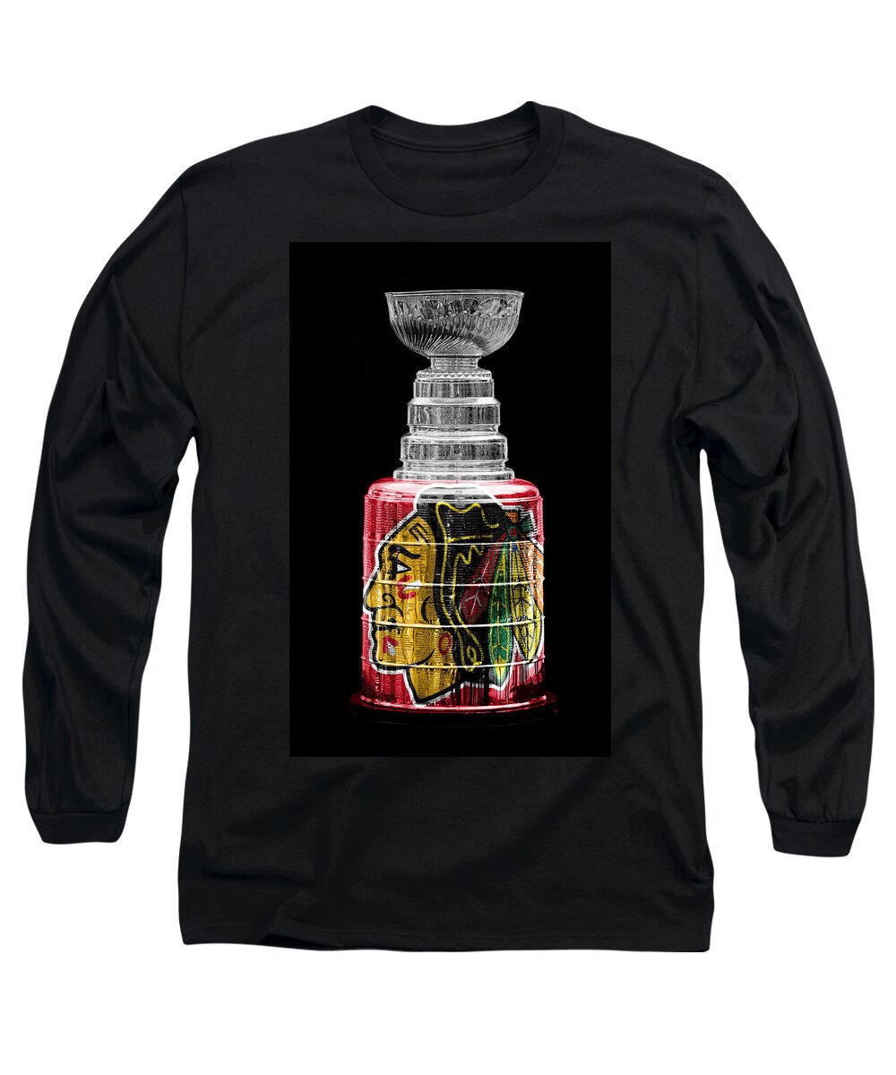 Hockey Long Sleeve T-Shirt featuring the photograph Stanley Cup 6 by Andrew Fare
