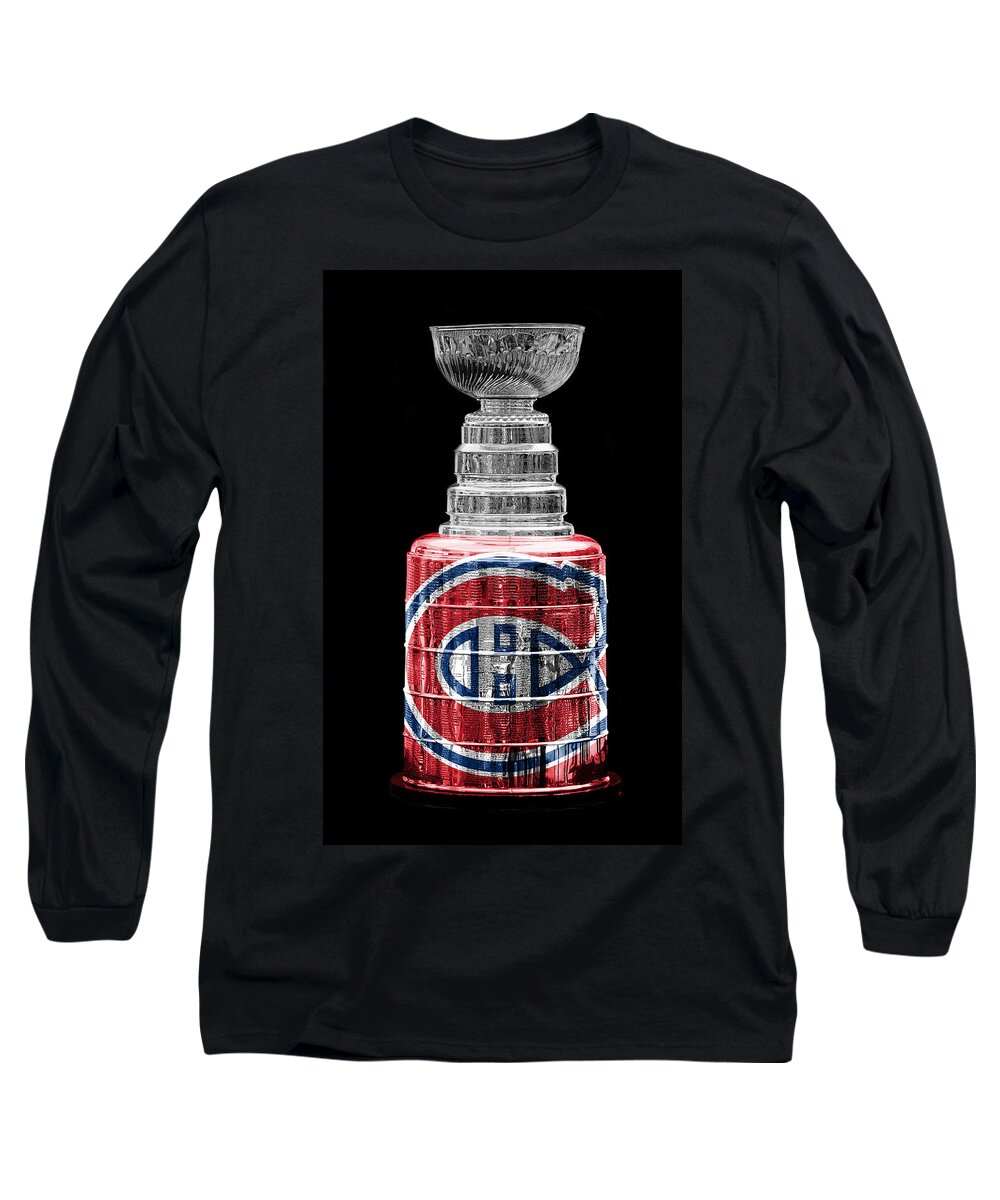 Hockey Long Sleeve T-Shirt featuring the photograph Stanley Cup 7 by Andrew Fare