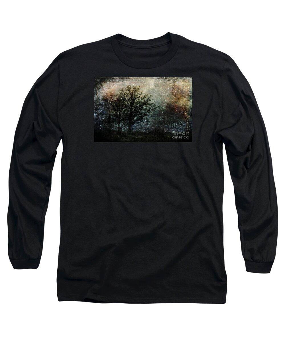 Trees Long Sleeve T-Shirt featuring the photograph Starry Night by Randi Grace Nilsberg