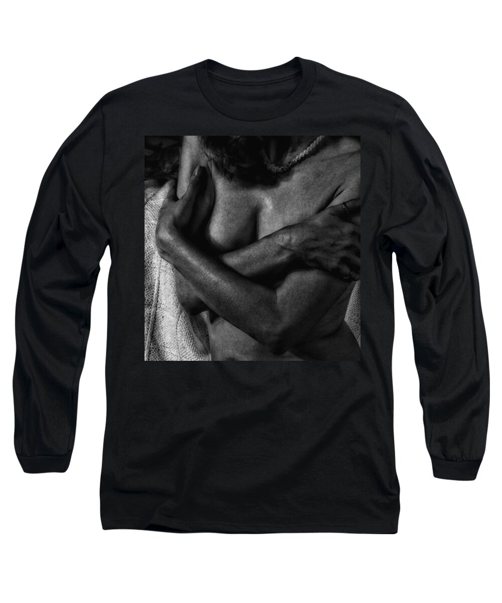 Woman Long Sleeve T-Shirt featuring the photograph Steel Magnolia by Donna Blackhall