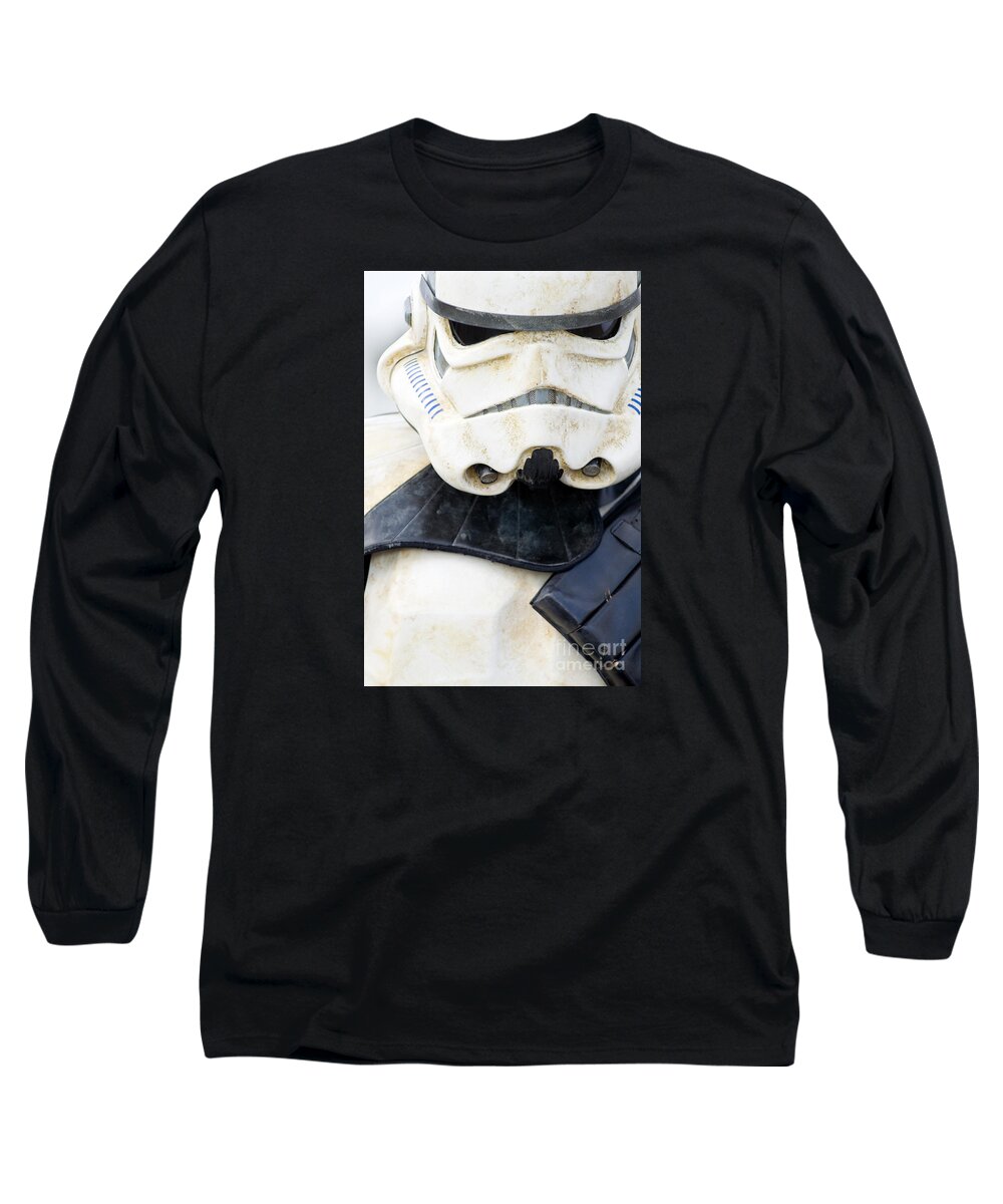 Stormtrooper Long Sleeve T-Shirt featuring the photograph Stormtrooper by David Lichtneker