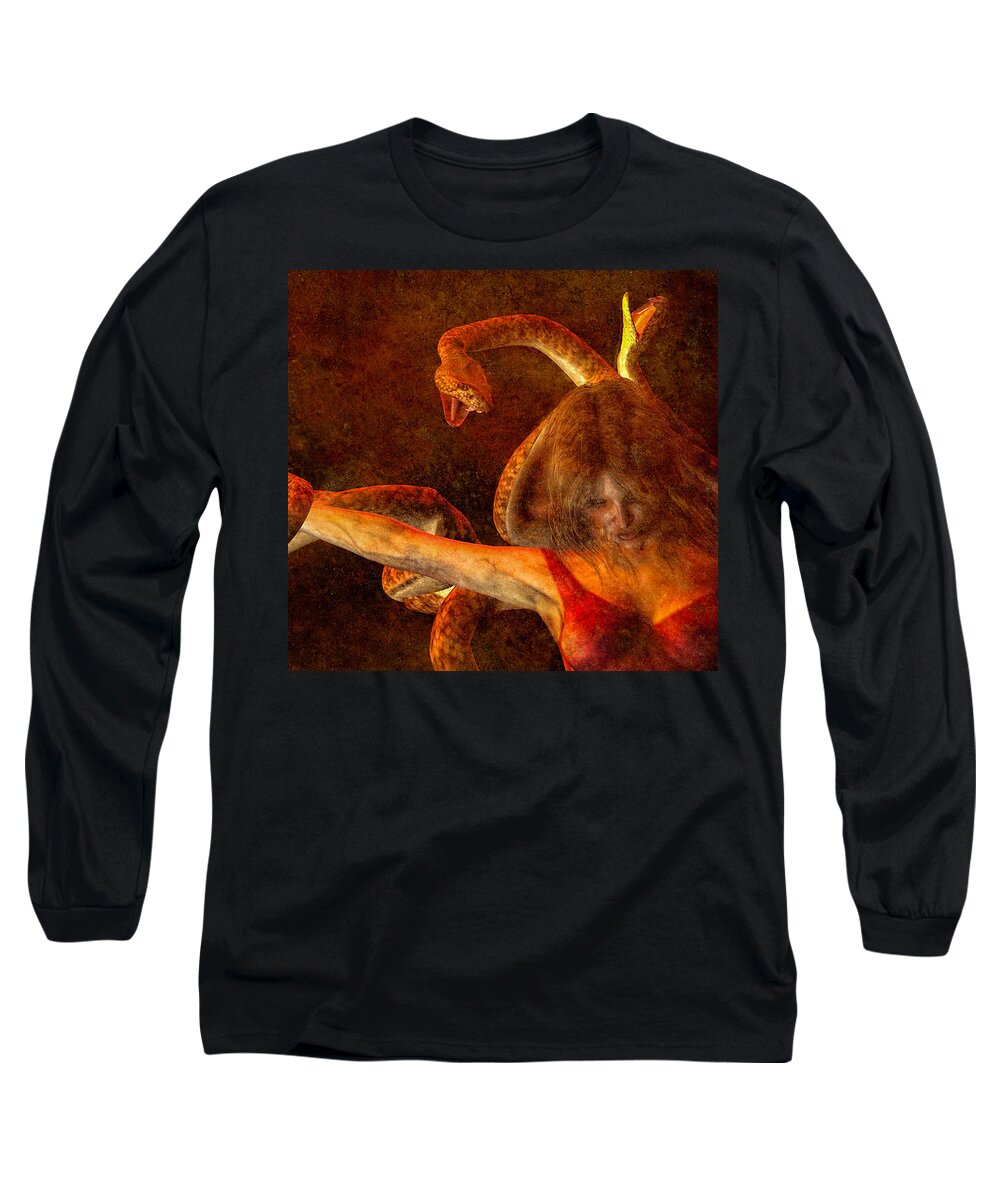 Eve Long Sleeve T-Shirt featuring the photograph Story of Eve by Bob Orsillo