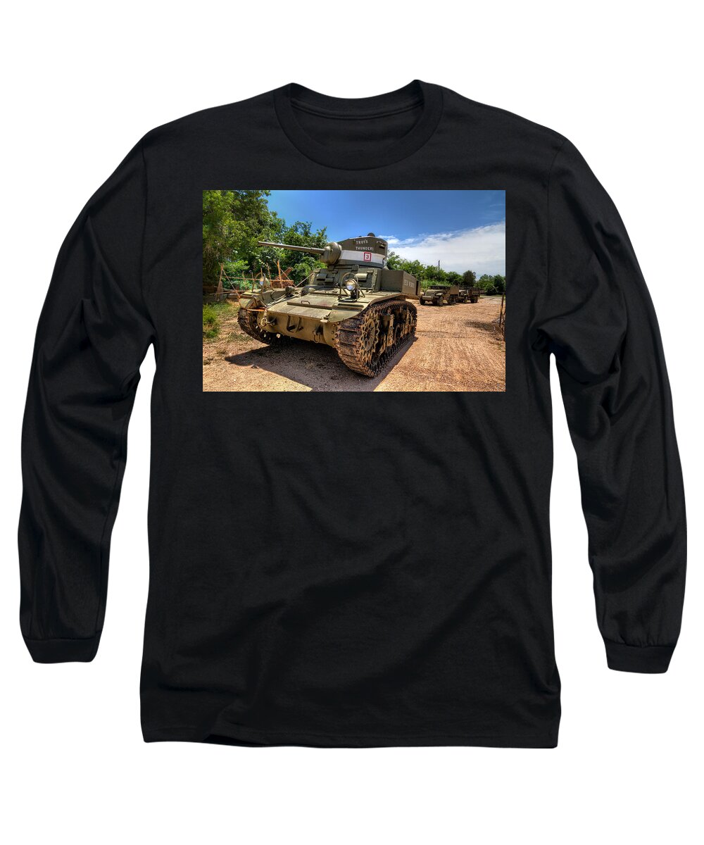 Tim Stanley Long Sleeve T-Shirt featuring the photograph Stuart Tank by Tim Stanley
