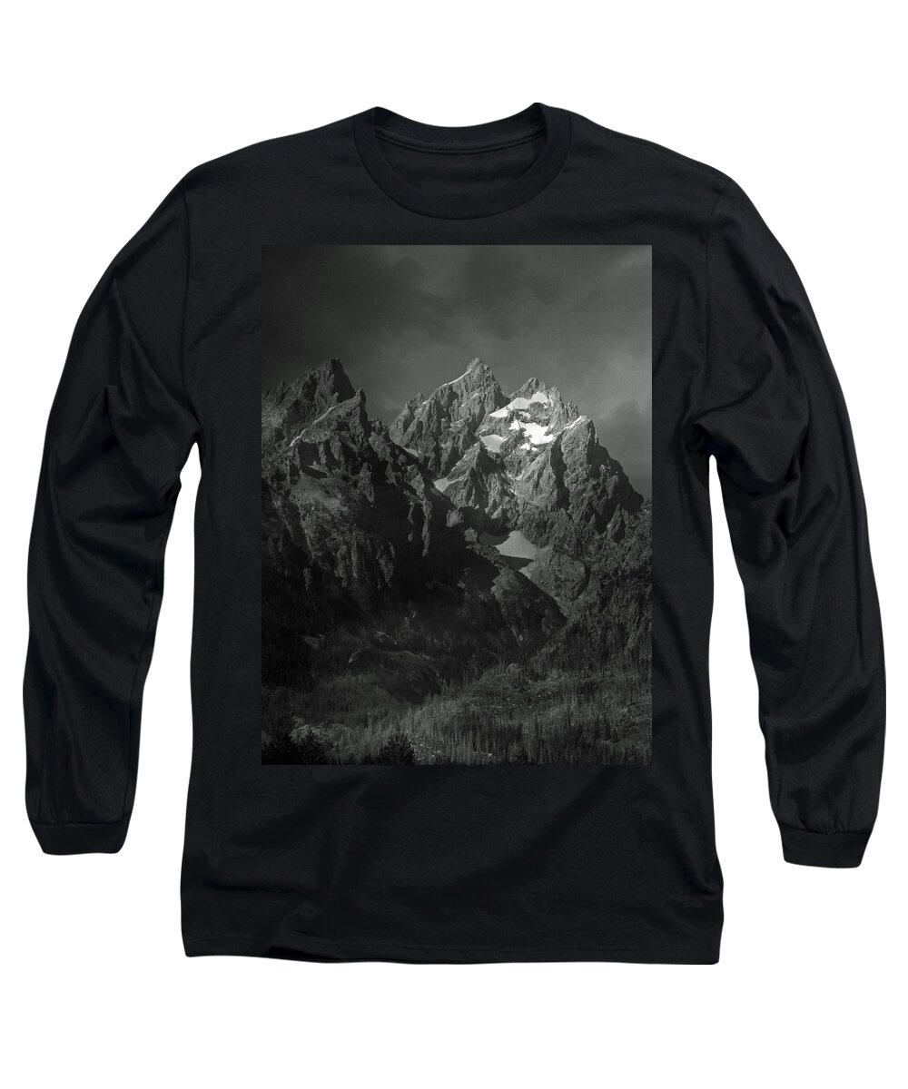 Landscape Long Sleeve T-Shirt featuring the photograph The Cathedral Group by Raymond Salani III
