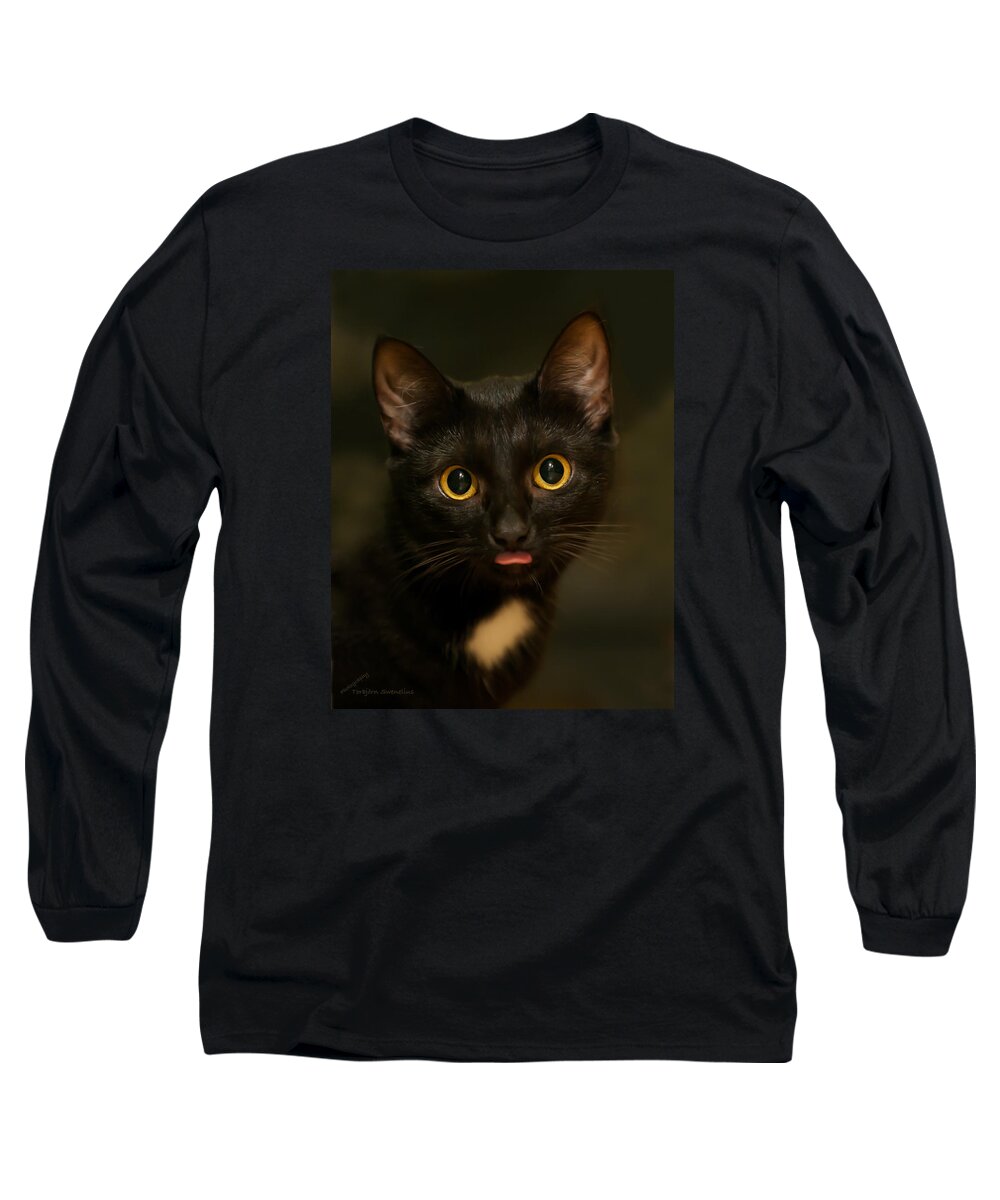 The Eyes Long Sleeve T-Shirt featuring the photograph The eyes by Torbjorn Swenelius