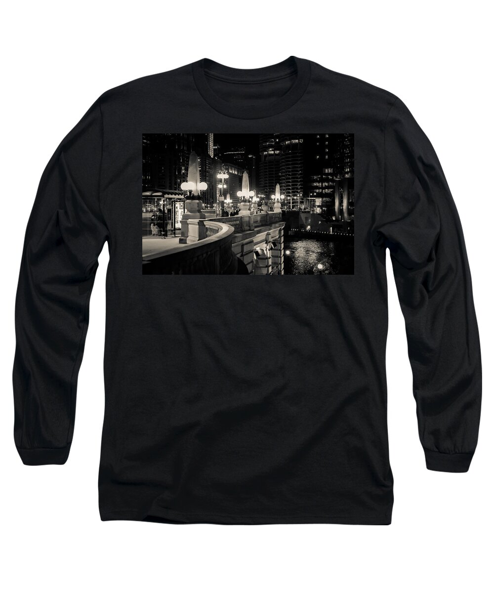 2012 Long Sleeve T-Shirt featuring the photograph The Glow Over the River by Melinda Ledsome
