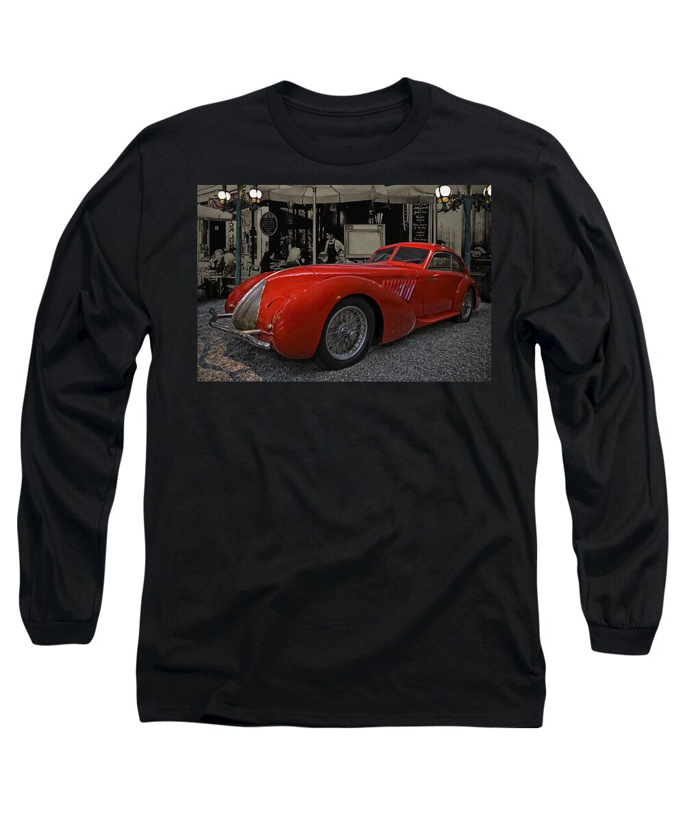 Car Long Sleeve T-Shirt featuring the photograph The Long Red One by Joachim G Pinkawa