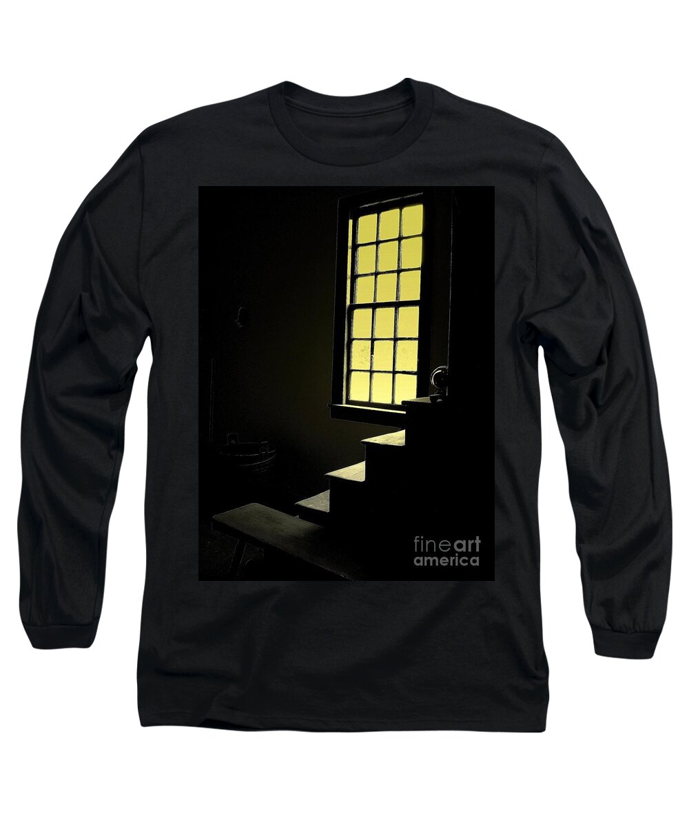 Marcia Lee Jones Long Sleeve T-Shirt featuring the photograph The Silent Room by Marcia Lee Jones