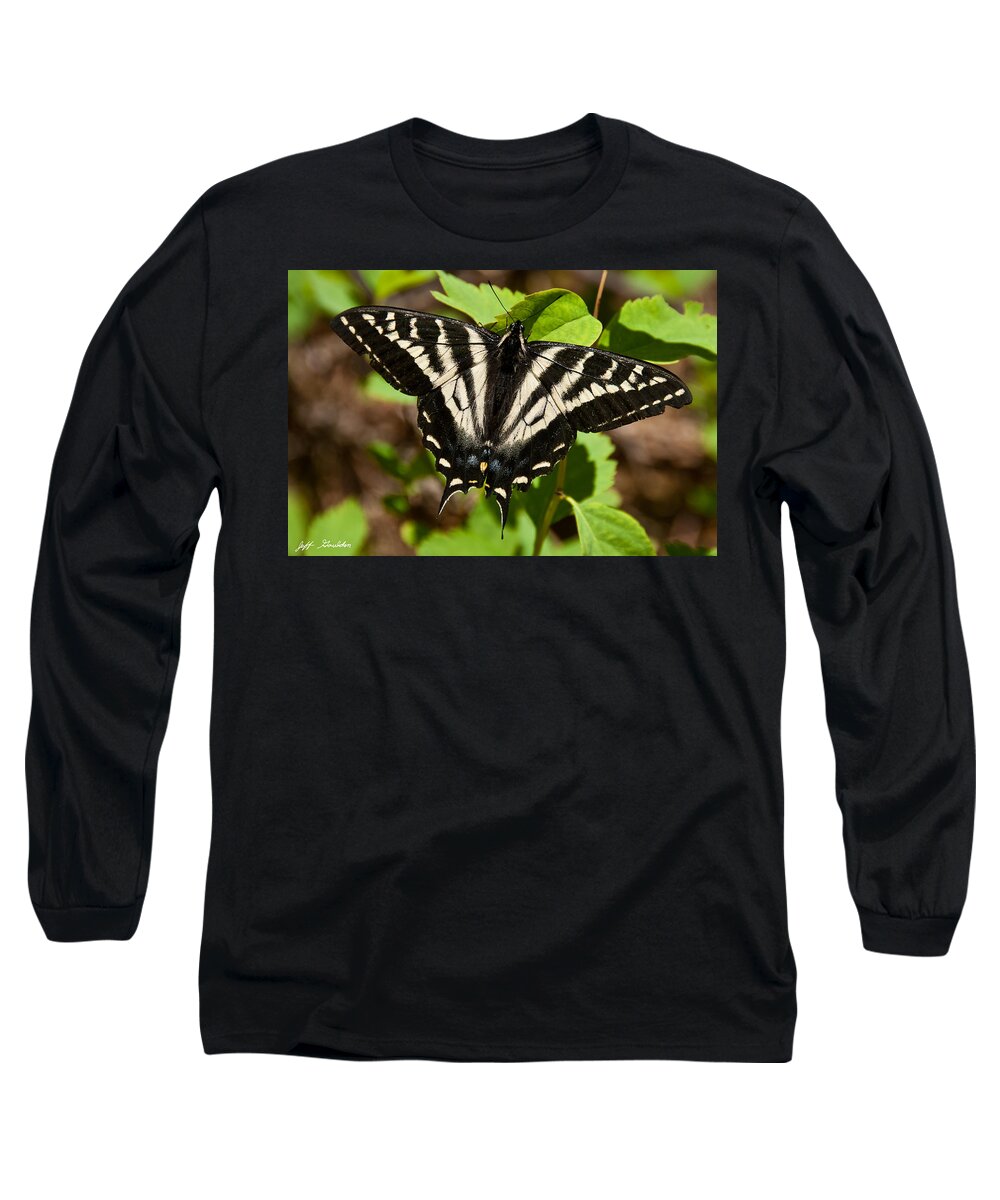 Animal Long Sleeve T-Shirt featuring the photograph Tiger Swallowtail Butterfly by Jeff Goulden